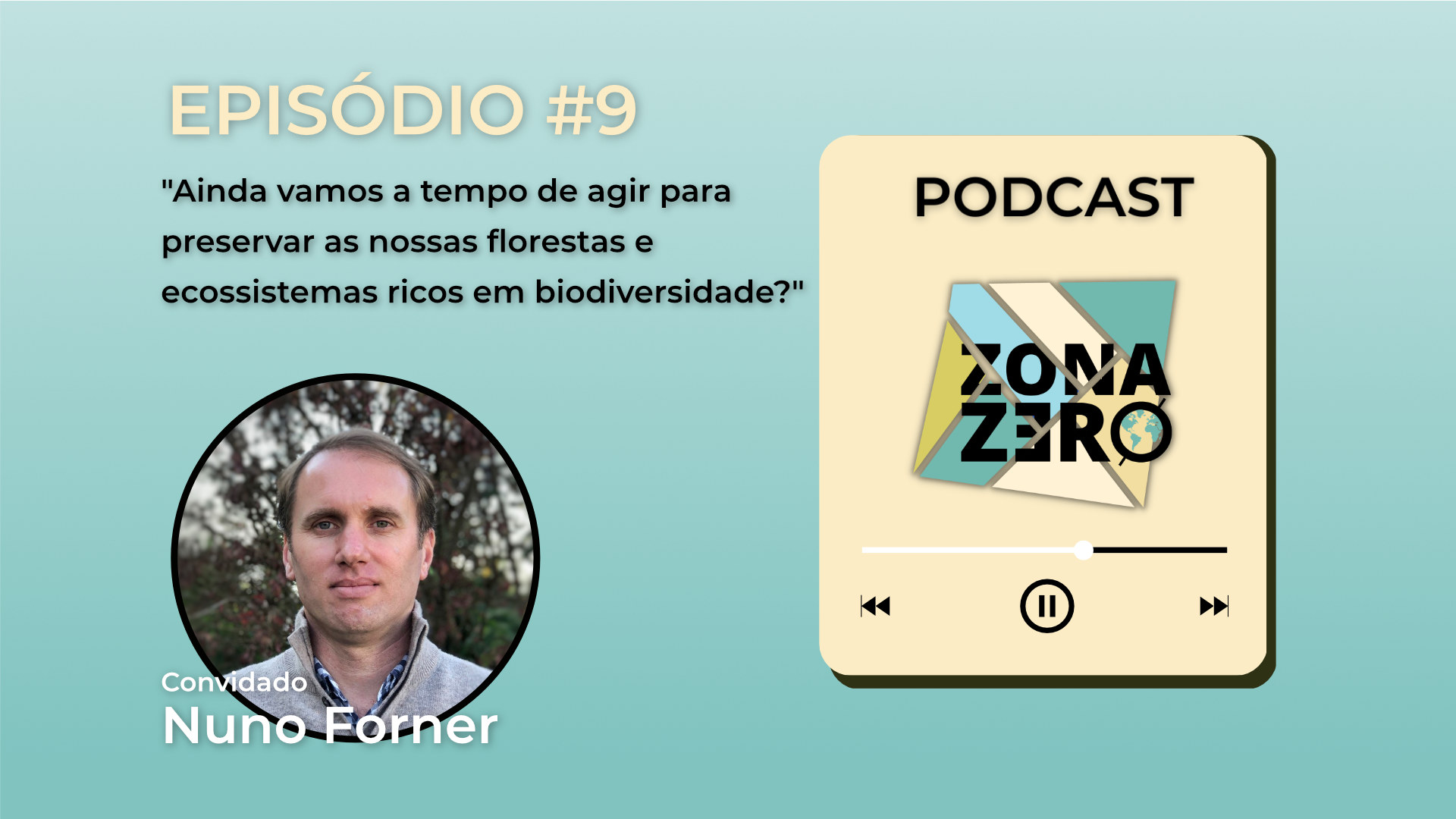 Episódio #9 – Ainda vamos a tempo de agir para preservar as nossas florestas e ecossistema...