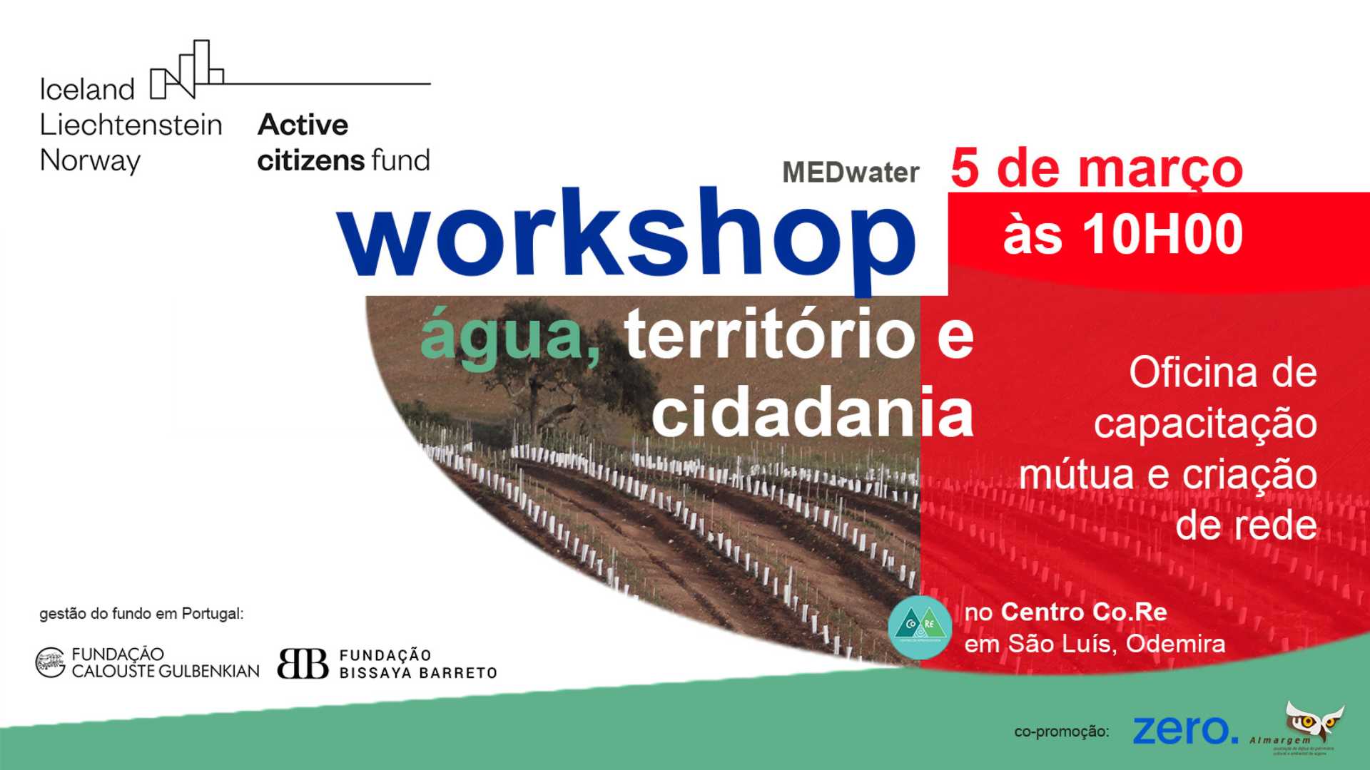 Workshop “Água, Território e Cidadania”