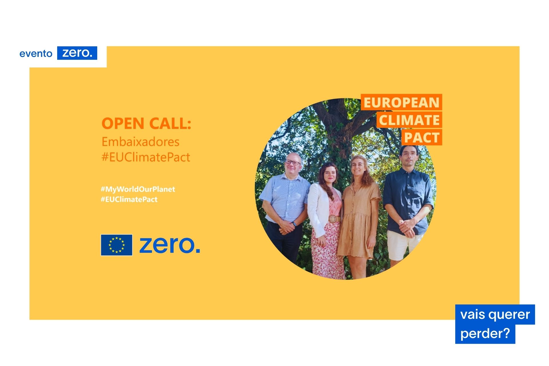 Candidatura Embaixadores do European Climate Pact