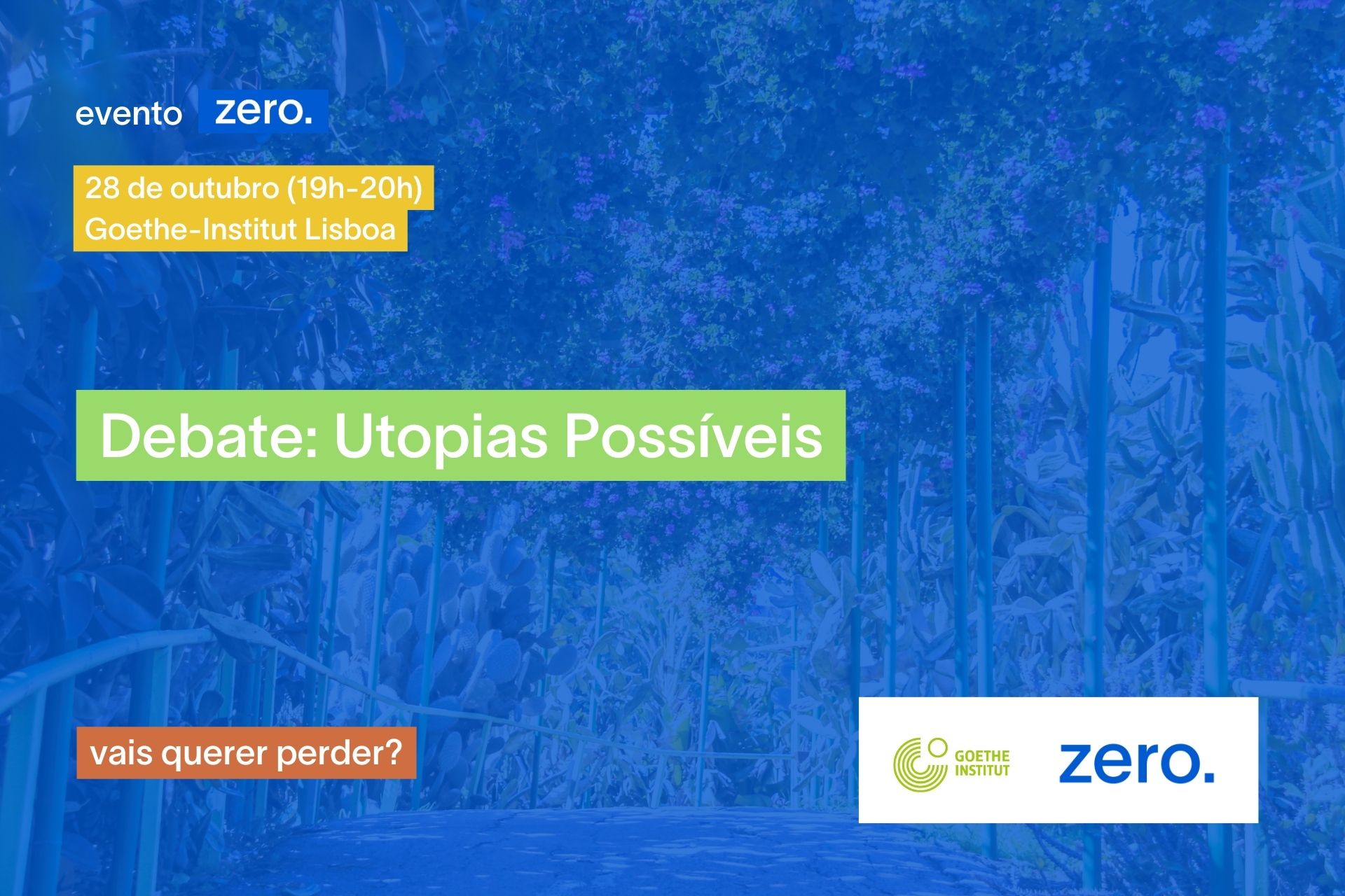 Debate: Utopias possíveis