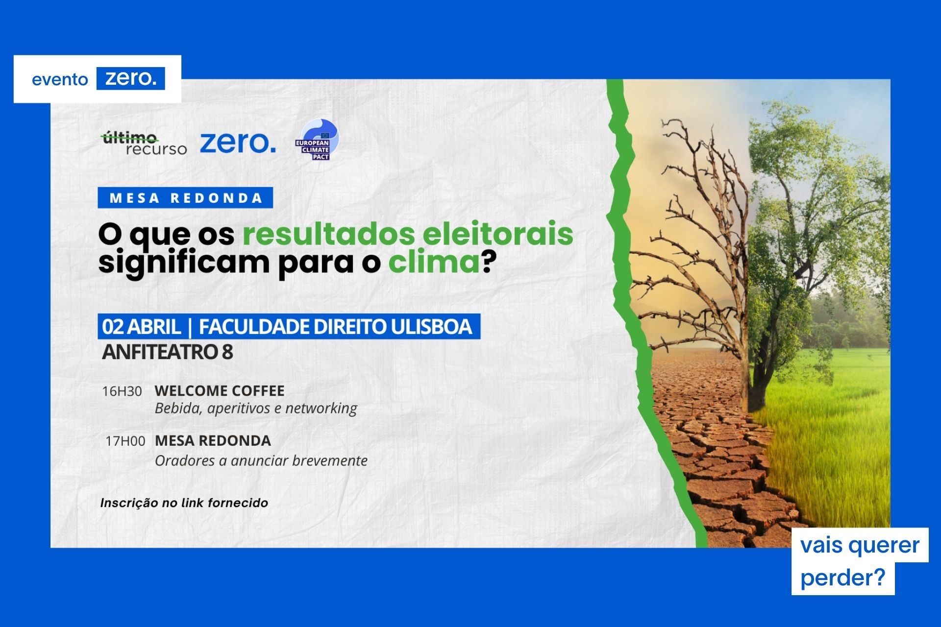 Mesa-redonda: “O que os resultados eleitorais significam para o clima?”