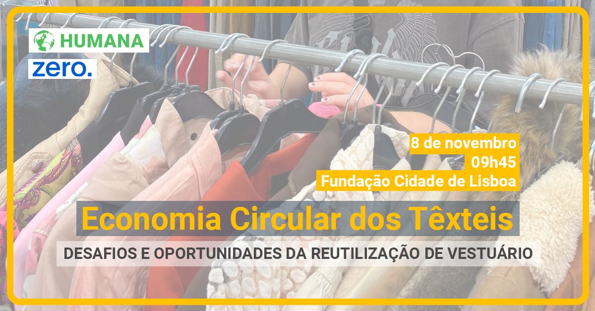 Debate: Economia Circular dos Têxteis – Desafios e Oportunidades da Reutilização de Vest...