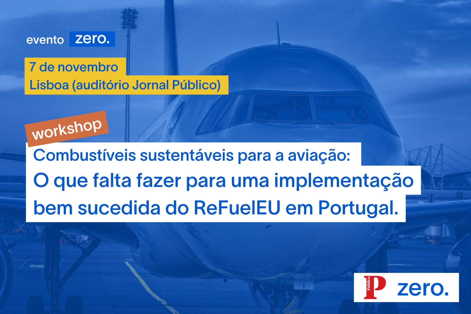 Workshop: “Os Combustíveis Sustentáveis na Aviação”