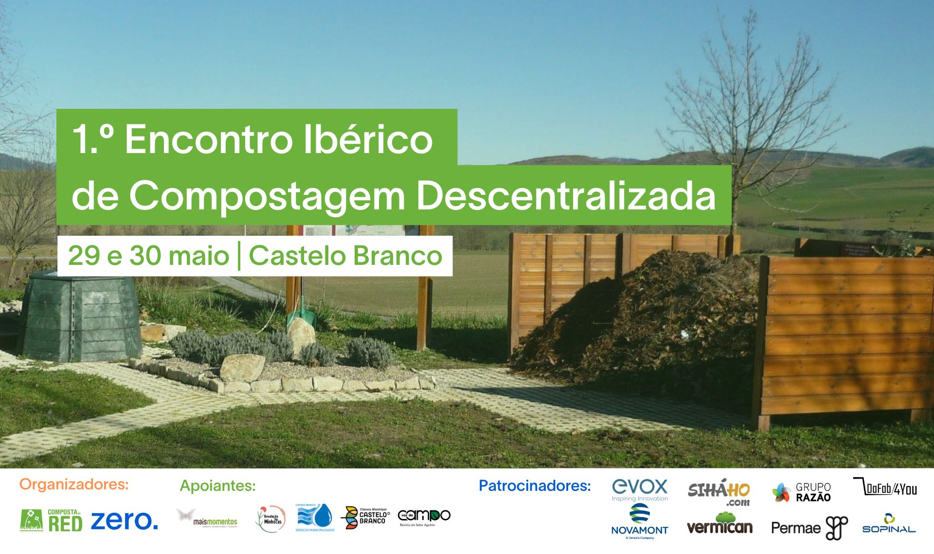 1.º Encontro Ibérico de Compostagem Descentralizada