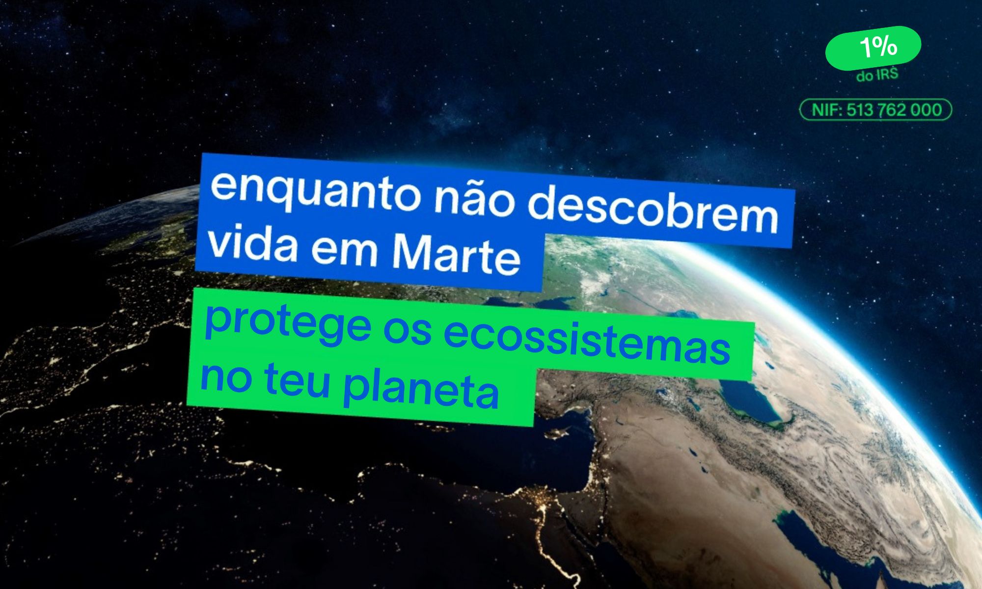 Consignação de 1% do IRS à ZERO
