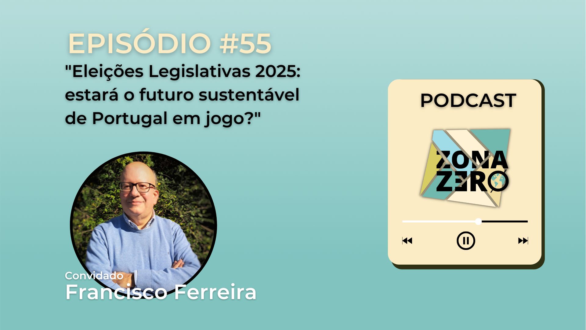 Episódio #55 | Eleições Legislativas 2025: estará o futuro sustentável de Portugal em jogo?