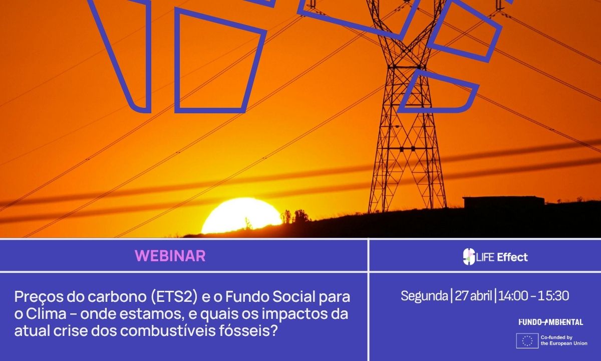 ETS Talks: Precificação do carbono (CELE2) e o Fundo Social para o Clima – em que ponto estamos e quais são os impactos da atual crise dos combustíveis fósseis?